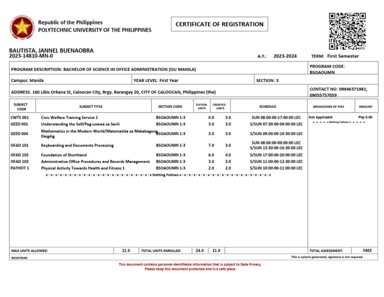 Registration Certificate | PDF