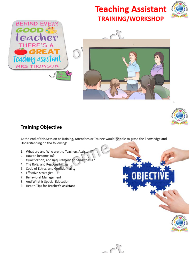 TA Module 1 | PDF | Teachers | Inclusion (Education)