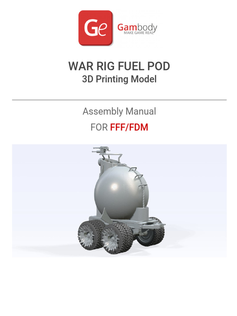 1201-Assembly Manual For FFF - FDM | PDF