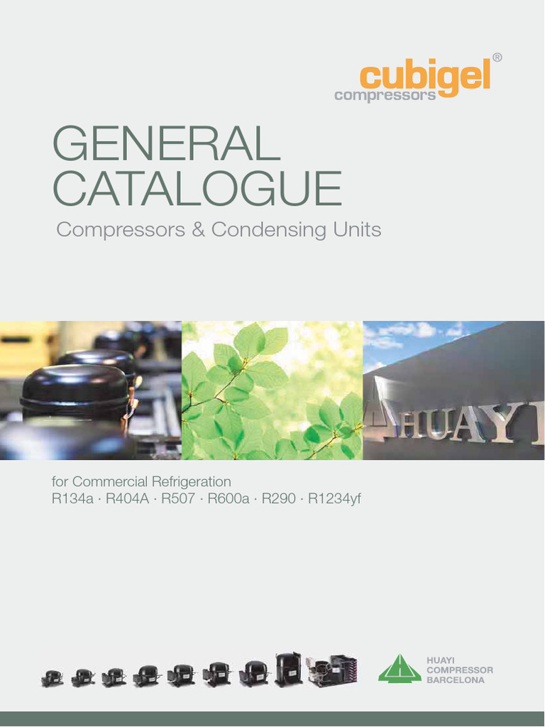cubigel-hermetik-kompresorler | PDF | Refrigerator | Efficient Energy Use