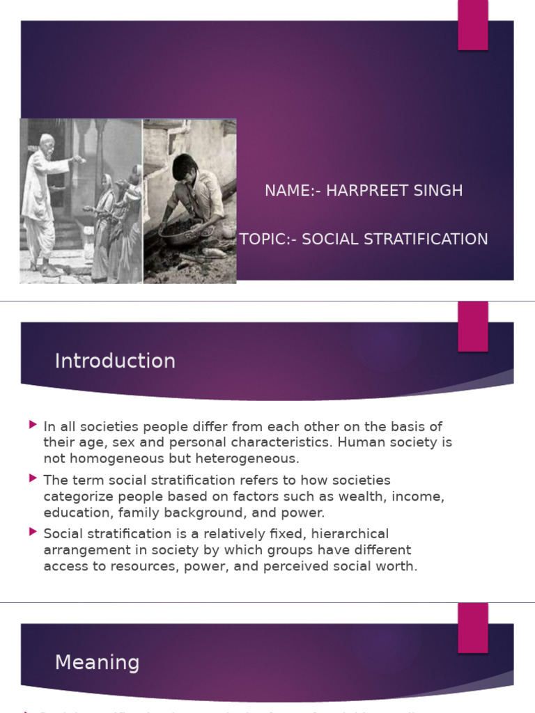 Understanding Social Stratification | PDF | Social Stratification | Caste