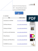 SAP2000 Tutorial - CE463 Sap Summary