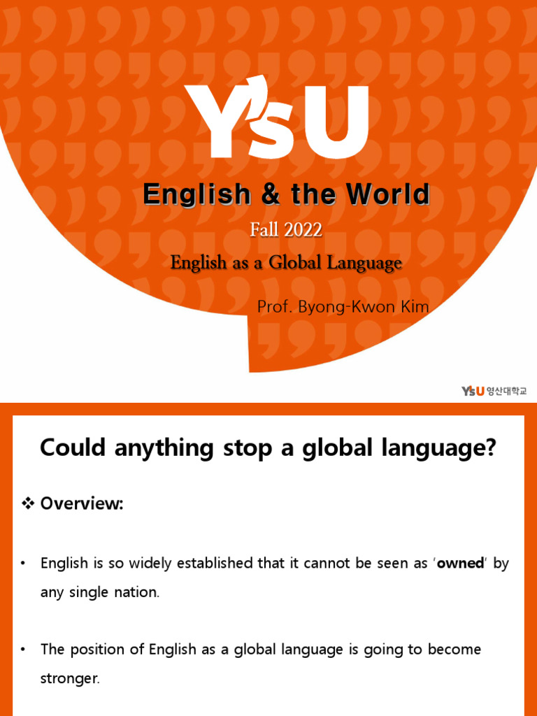 English & the World_5 upload | PDF | English Language | Translations