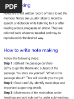 Note-Taking Abbreviations and Symbols | PDF