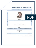 Actualizacion de Documento