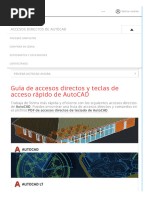 Listado+de+Comandos+ Civil+3d. | PDF | Geometría