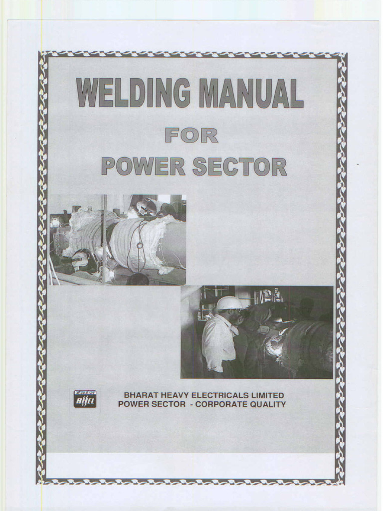 Welding Manual For Power Sector | PDF