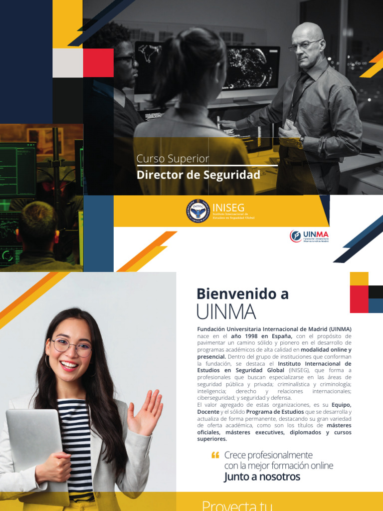 Curso Online de Director de Seguridad | PDF | Valores | Maestros