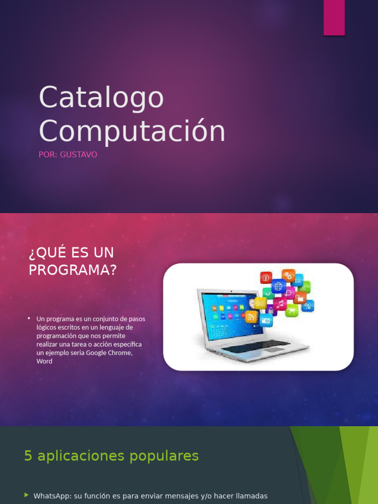 Catalogo Computación | PDF