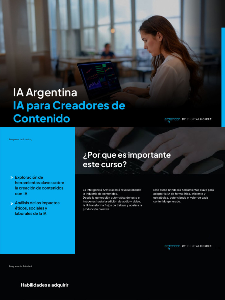 Curso de IA para Creadores de Contenido | PDF | Inteligencia artificial ...