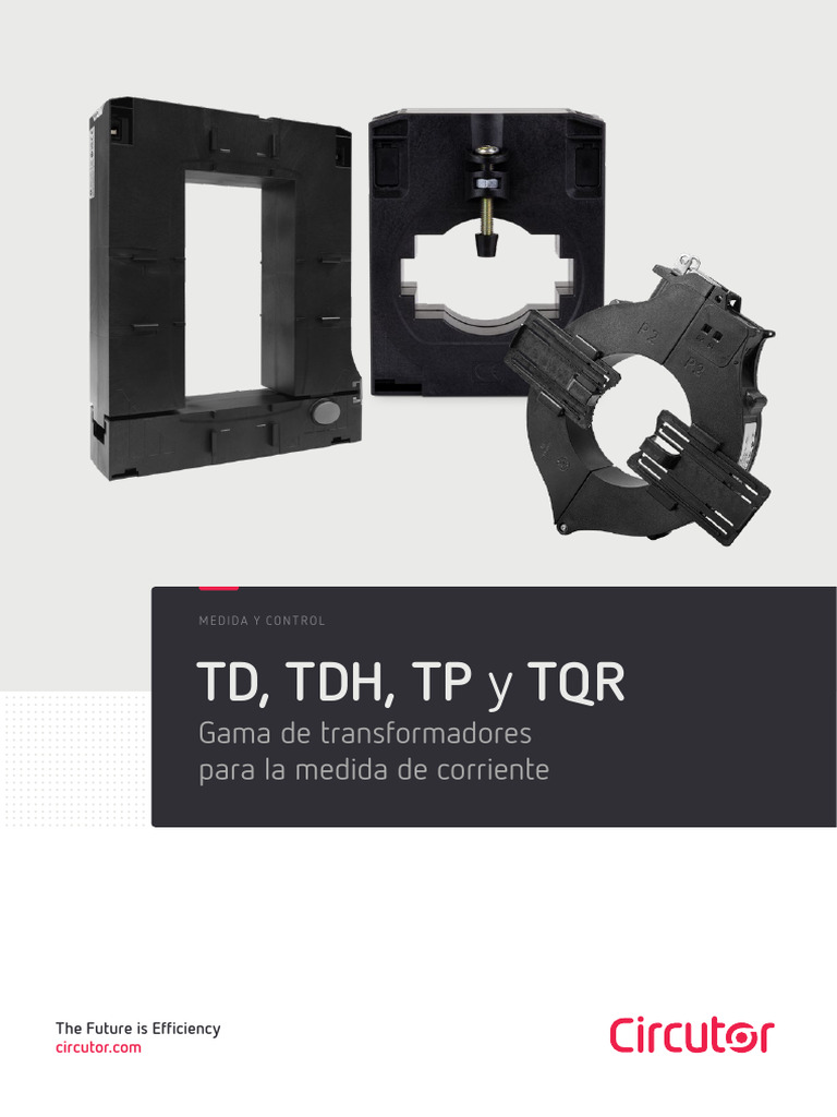 CT Transformadores ES MD41 | PDF | Transformador | Corriente eléctrica