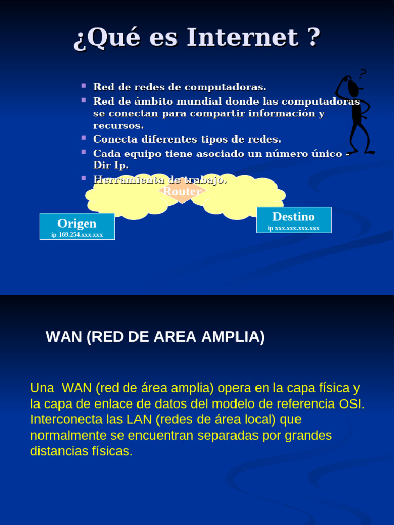 Introducción a WAN y Routers en Redes | PDF | Red de área amplia | Red ...