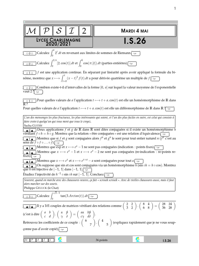 Homéomorphisme et Difféomorphisme | PDF | Intégral | Mathématiques