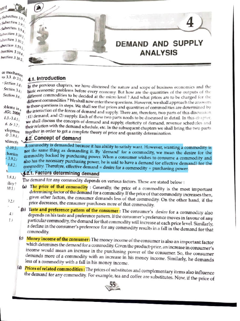 Demand and Supply Analysis Overview | PDF | Demand | Demand Curve