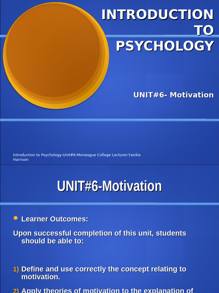 Psycology 1.12.16 (2) Mari | PDF | Motivational | Motivation