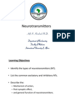 Neurotransmitters I (IUA, FM, 2012)