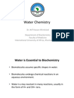 Water Chemistry 2012