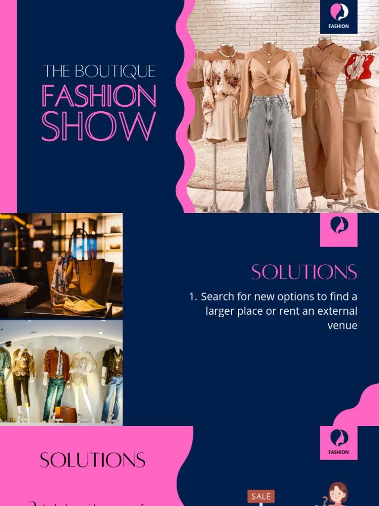 Boutique Fashion Show Solutions Guide | PDF