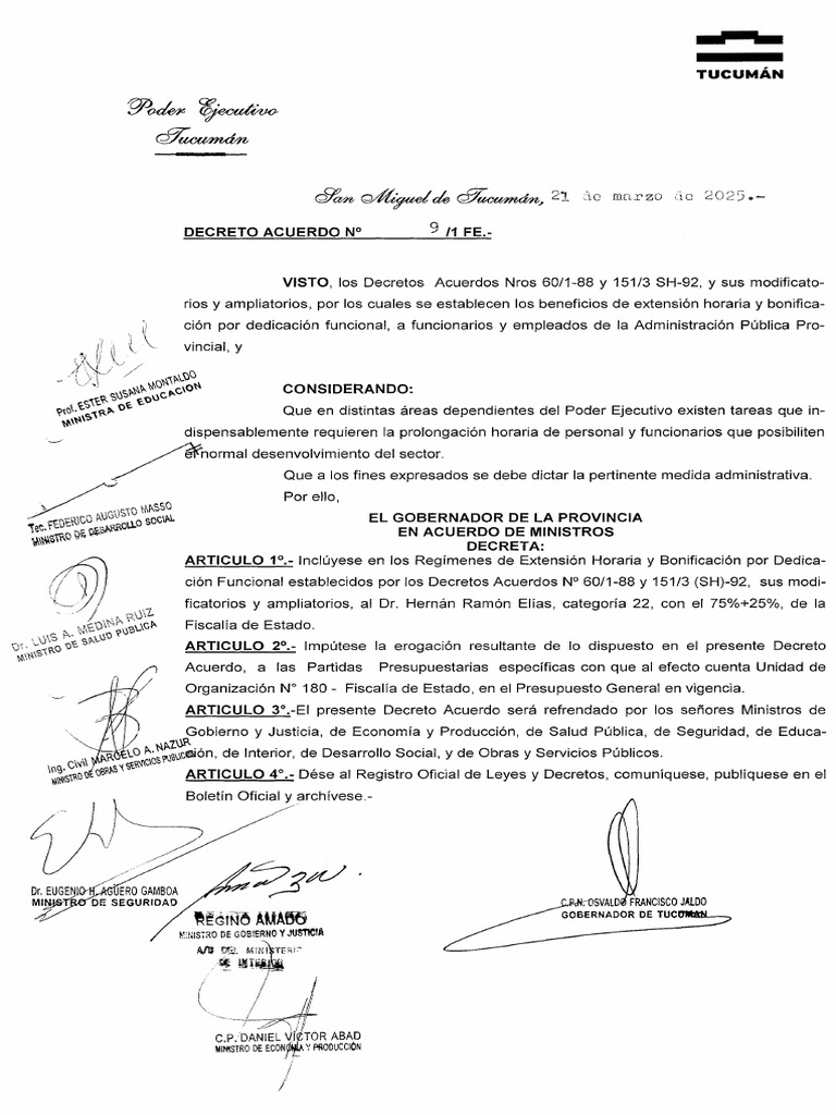 Da 9 2025 - 1747239528 | PDF | Gobierno