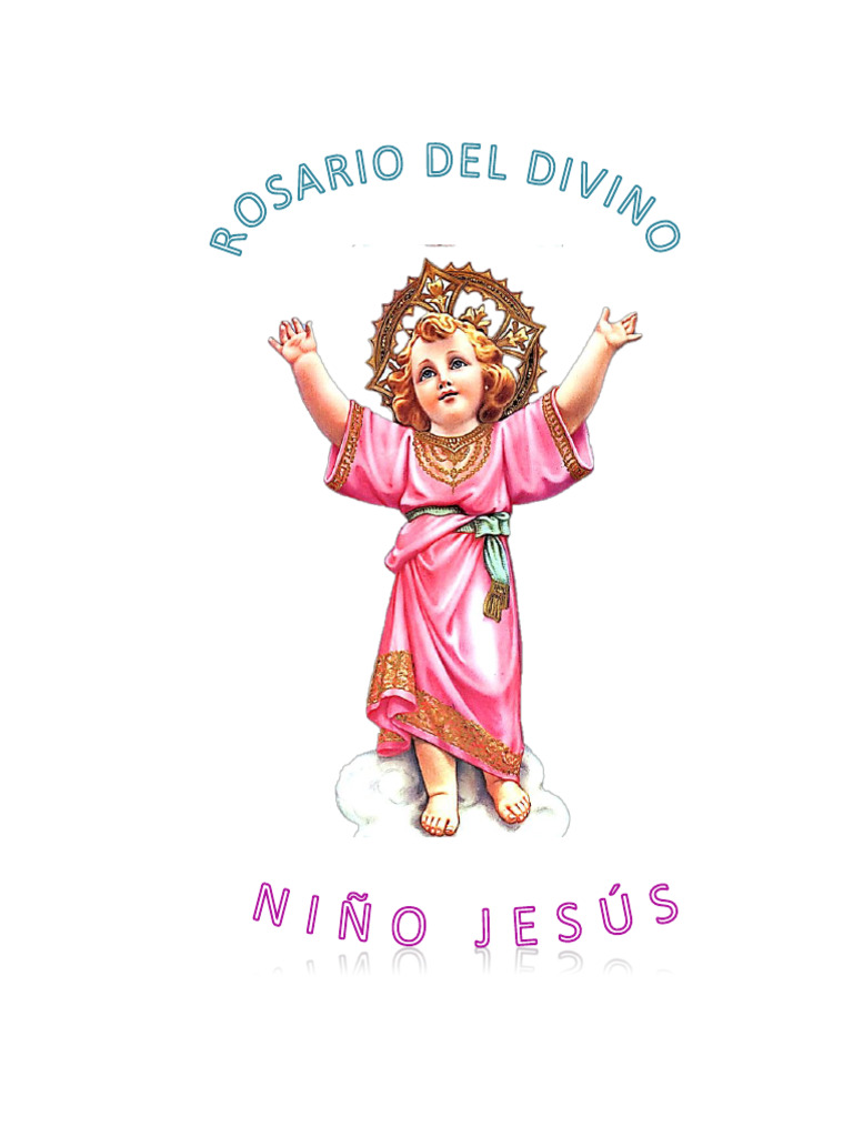 Rosario Divino Niño Jesús Impr | PDF | María, madre de Jesús | orador ...