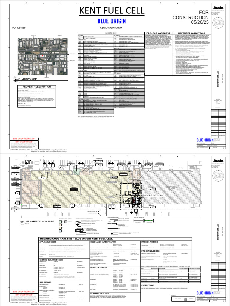 Kent Fuel Cell Project Plans and Submittals | PDF | Wall | Plumbing