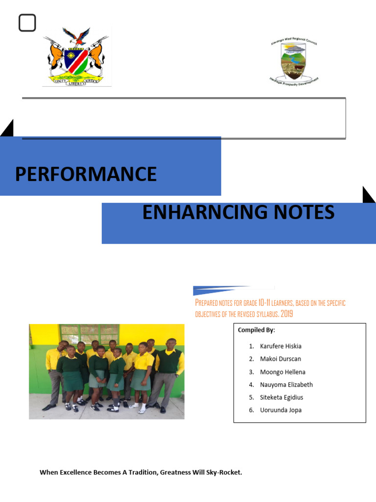 GRD 10-11 Notes KAVANGO WEST - 240228 - 225927 | PDF | Soil | Plant ...