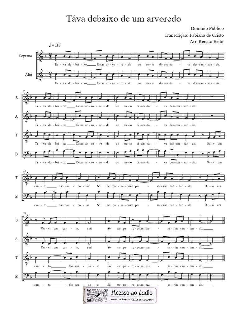 4-Táva Debaixo - Score | PDF