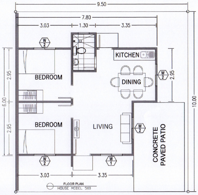 Model 500 Floor Plan | PDF