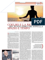 «Coelho  e la ricerca del punto zero che annulla spazio e tempo»