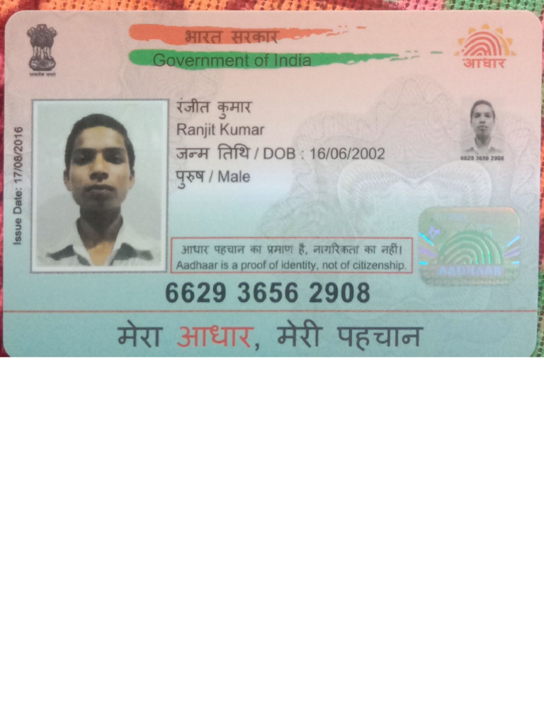 Ranjit Kumar Aadhar | PDF