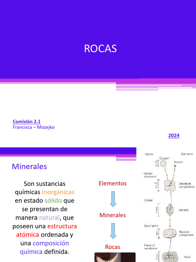 Clasificación y Ciclo de las Rocas | PDF | Magma | Roca (geología)