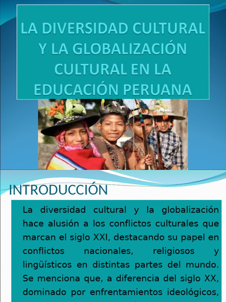 La Diversidad Cultural | PDF | Perú