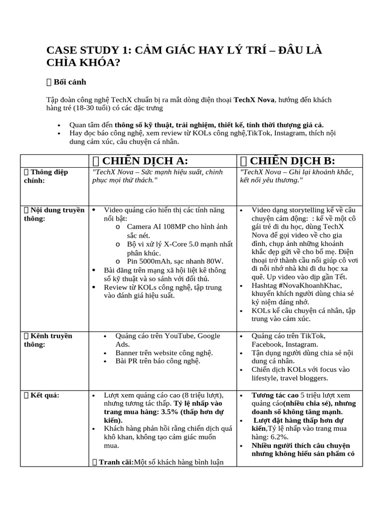 Case Study 1 | PDF