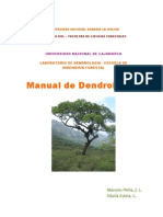 Manual de Practicas de Dendrologia
