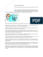 Consecuencias Del Excesivo Consumo de Alcohol, Tabaco y Grasas