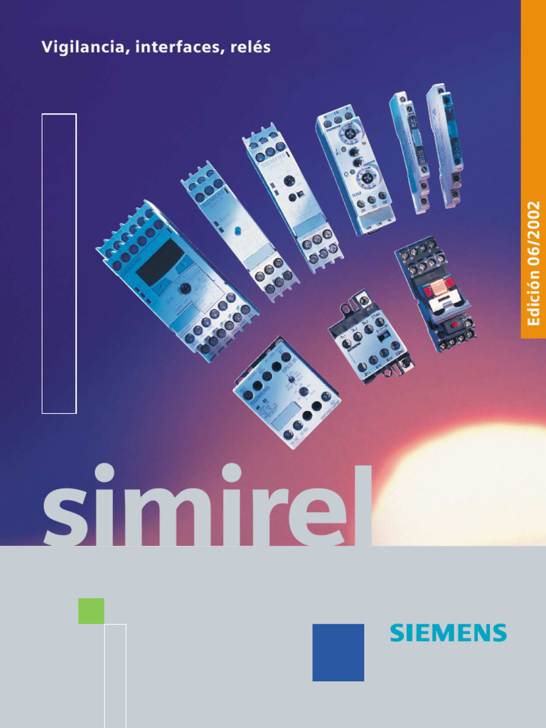 Gama Completa de Relés SIMIREL | PDF | Relé | Sensor