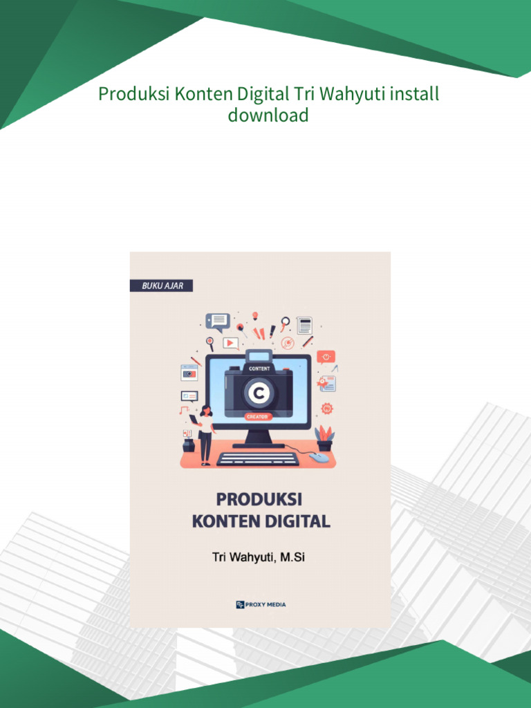 Panduan Produksi Konten Digital | PDF