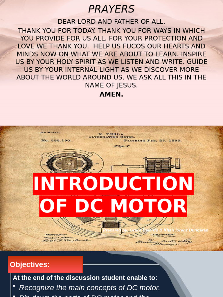 DC Motor Elec 7 1 2 | PDF | Electric Motor | Magnetism