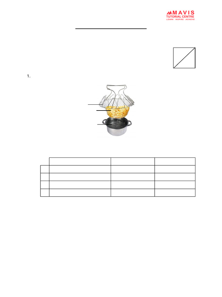Chapter 4 Supplementary Worksheet | PDF | Filtration | Solubility