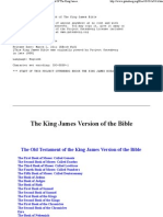 Old Testament of the King James Version of the Bible