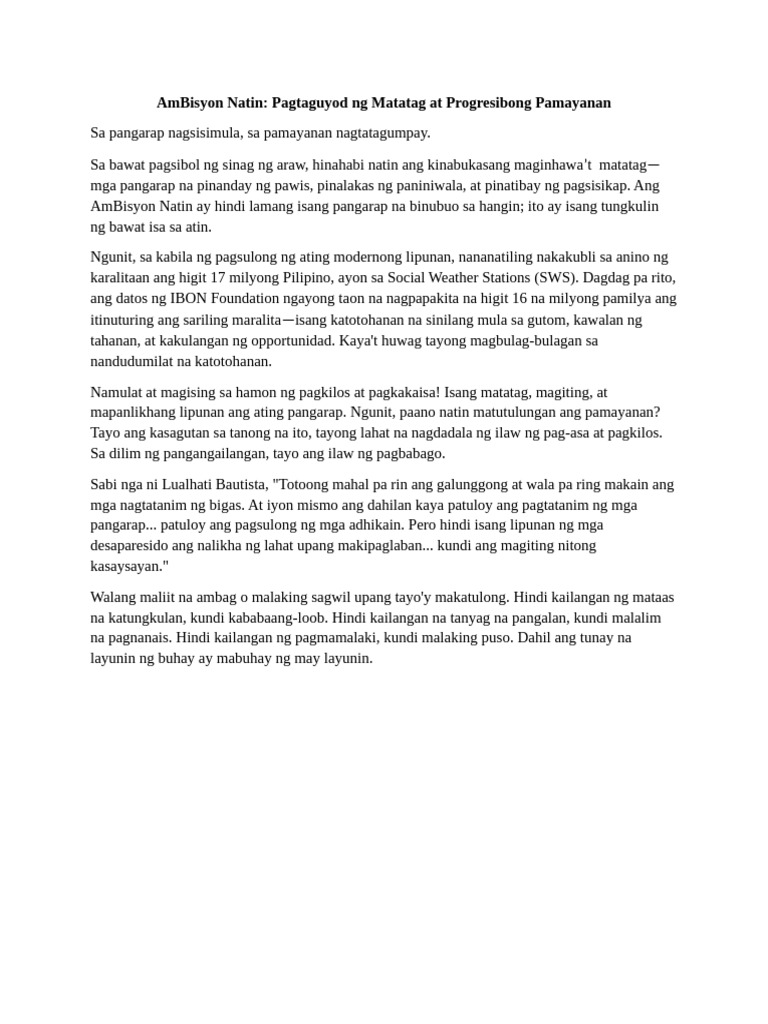 Talumpating Handa | PDF