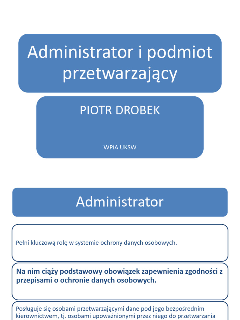 Administrator | PDF