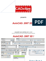 Autocad 2007 3d Training