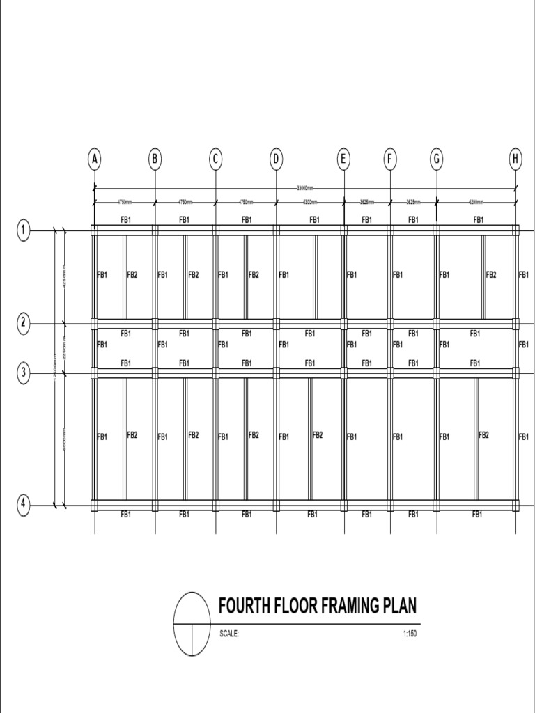 4th Floor Framing Plan | PDF