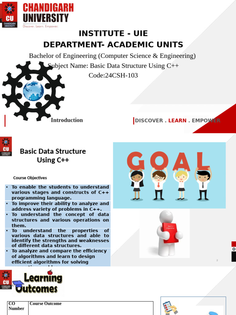 Data Structures Course Overview | PDF | Time Complexity | Computer ...