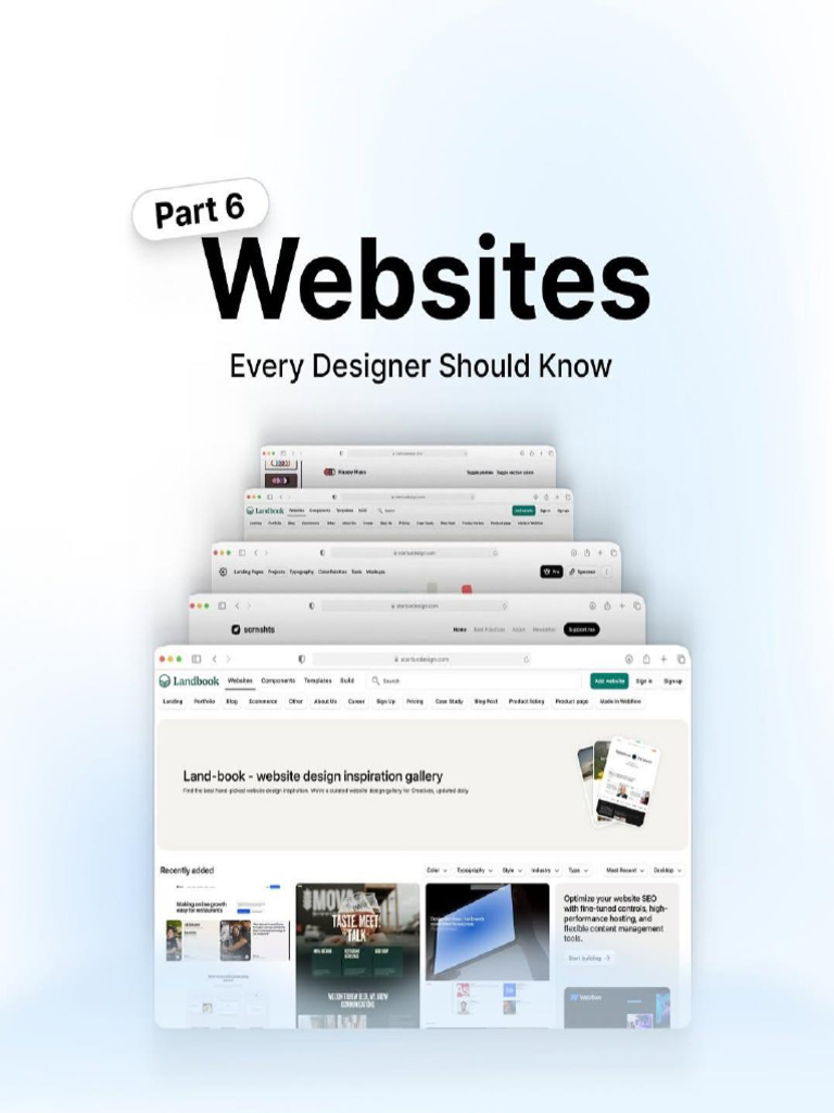 6 Website Every Designer Should Know | PDF