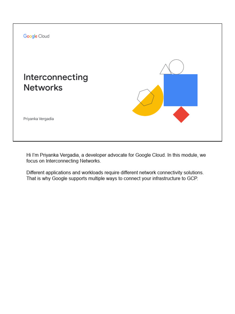 GCP Network Interconnect Options Explained | PDF | Virtual Private ...