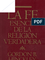 La Fe Esencia de La Religion Verdadera