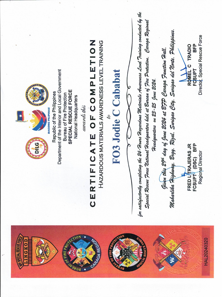 Hazmat Awareness Level Pdf