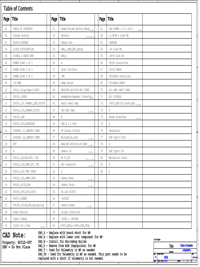 Surface Pro7 Point Bitmap and Schematic Diagram | PDF | Electronics ...